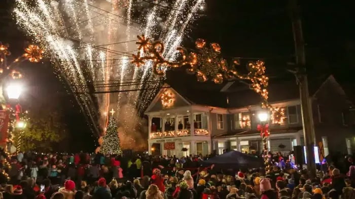 Light Up Night in Bridgeport, WV