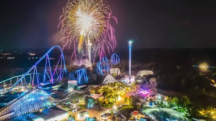 Kings Island in Cincinnati, OH