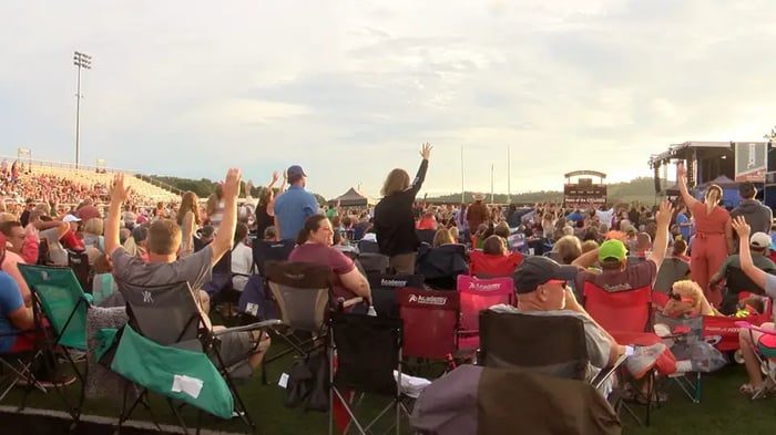 Tweetsie Trail jams in Elizabethton, TN