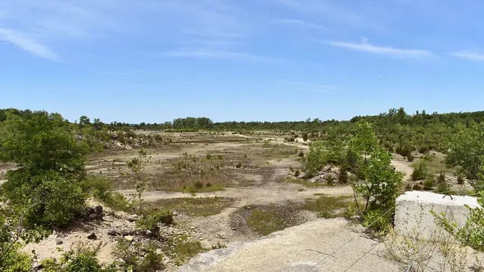 A view of Oakes Quarry Park in Fairborn, OH. This park is close to Mini Mall Storage