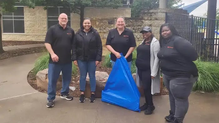 Mini Mall Storage volunteering