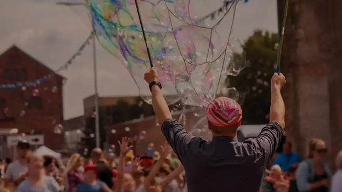 Parade in Huntington, TX