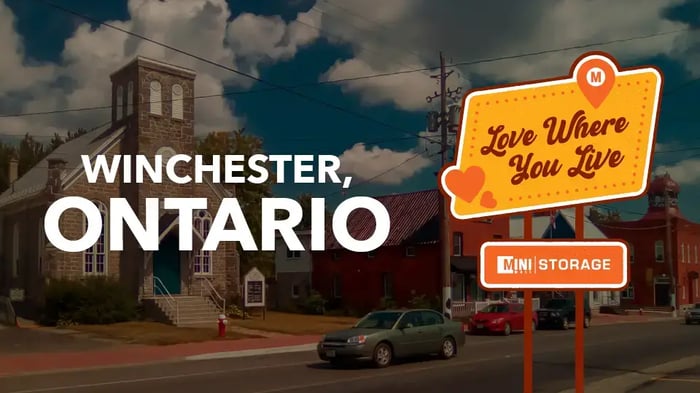 Oh Canada: Discovering Winchester, Ontario  - Mini Mall Storage