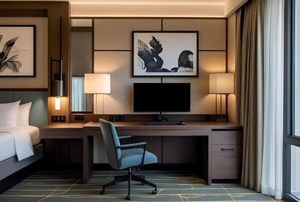 Workcation Design — มีโต๊ะทำงานจริงจังในห้องพัก