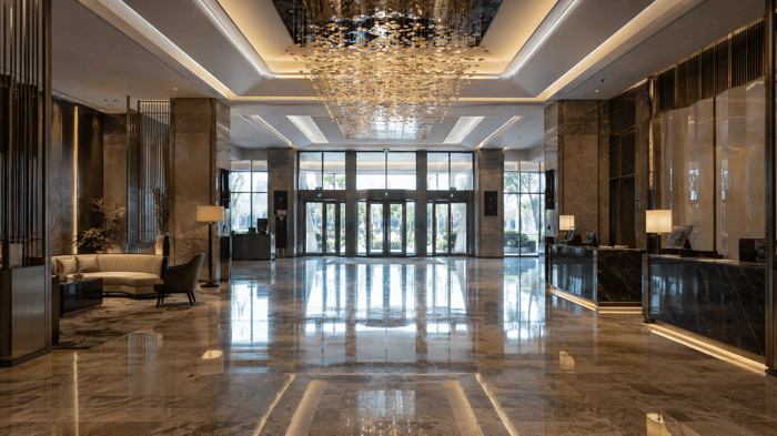 lobby โรงแรม