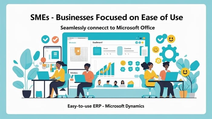 Microsoft Dynamics เด่นตรงที่เชื่อมกับ Microsoft Office ecosystem ได้ดี ใช้งานง่าย เรียนรู้ไว