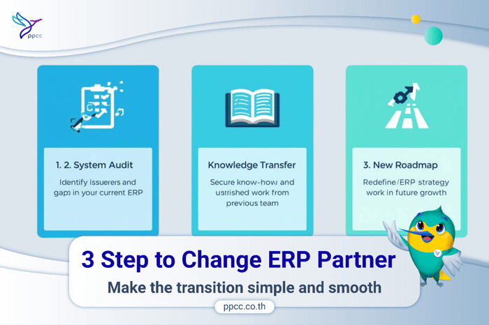 ถ้าจะเปลี่ยน ERP Partner ต้องทำยังไง? คู่มือสำหรับโรงงานไทย 🤔