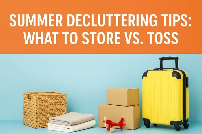 Summer Decluttering Tips: What to Store vs. Toss