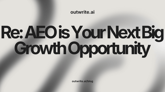 Founders: Why AEO is Your Next Big Growth Opportunity