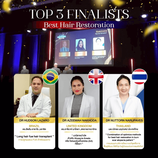 The Best Hair Transplant Surgeon in the world, Thailand