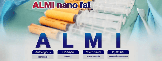 What is the ALMI Nano Fat hair follicle stimulation technique?
