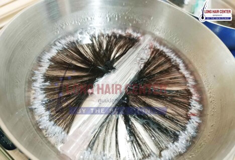 Can the number of extracted hair grafts be counted?