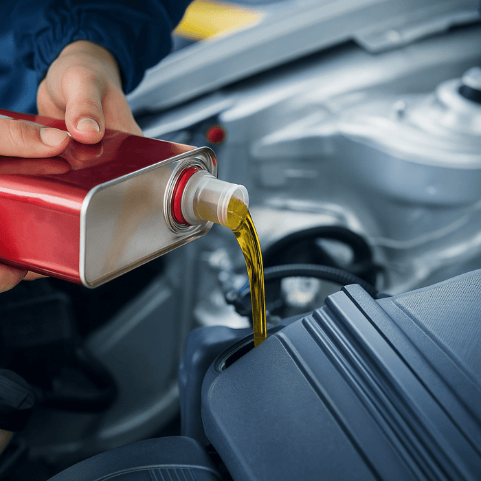 เช็คของเหลวในเครื่องยนต์ให้อยู่ในระดับปกติ