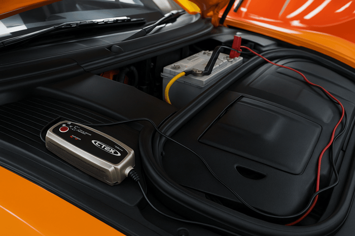 ชาร์จแบตเตอรี่รถทันทีที่จอด