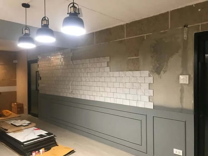 โมเสคลายอิฐ