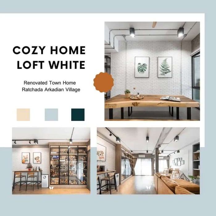 กรุผนังห้องด้วยงานวัสดุเทียม 3