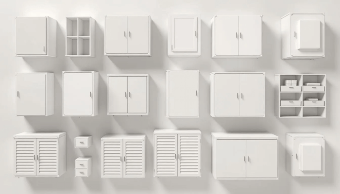 An overview of climate controlled self storage options available in Columbia, showcasing various unit sizes.