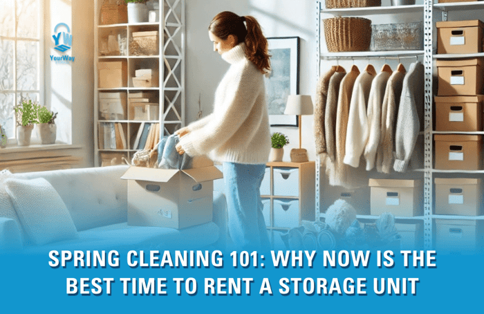 Spring Cleaning 101: Why Now is the Best Time to Rent a Storage Unit