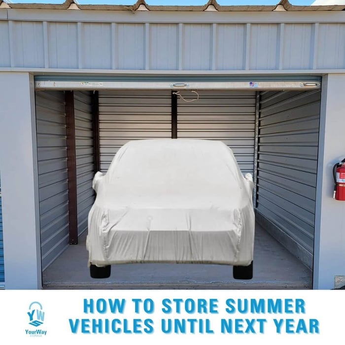 How to Store Summer Vehicles Until Next Year