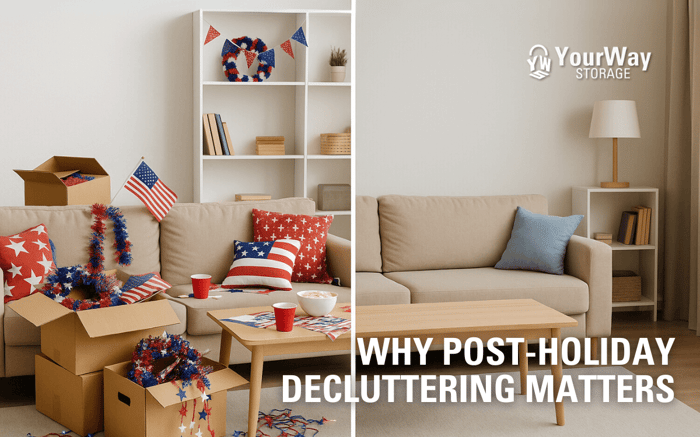 Post-Holiday Clean-Up—Where to Store the Extras