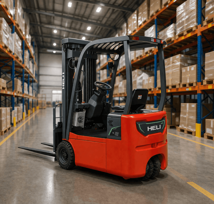 รถโฟล์คลิฟท์ไฟฟ้าแบบนั่งขับ (Counterbalance Electric Forklift)