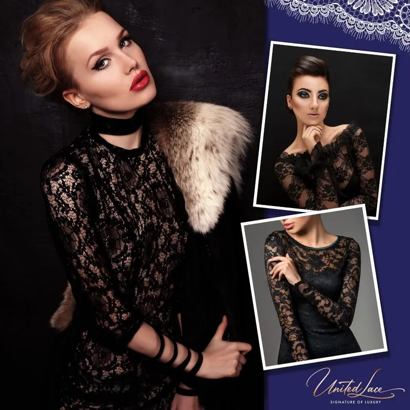 Cotton lace fabric, Lace shop