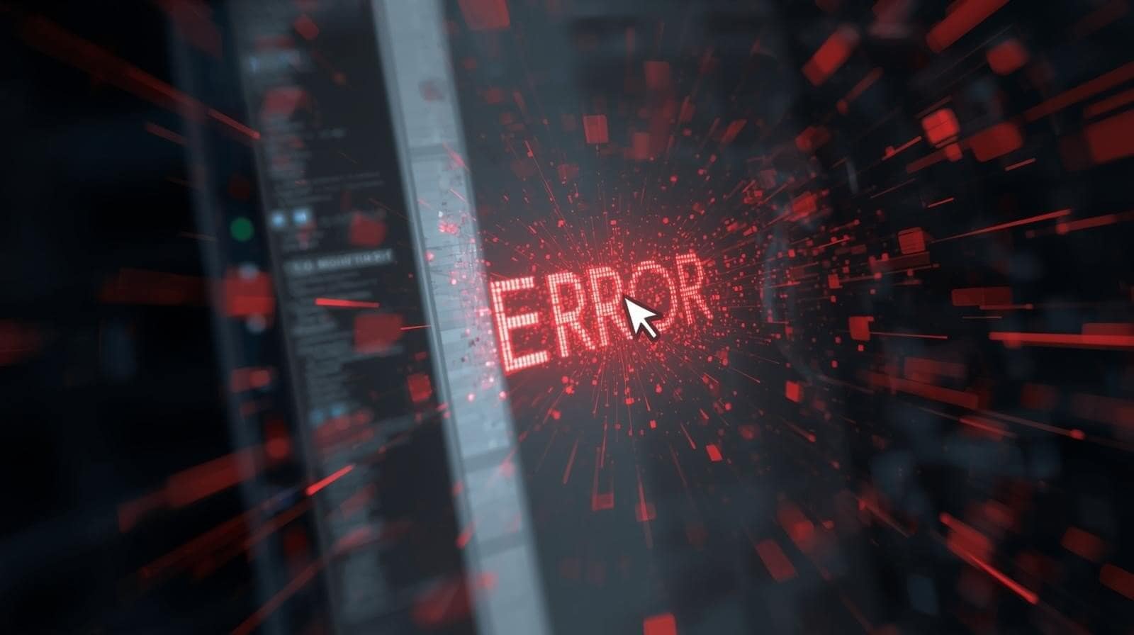 คำอธิบาย: A computer screen with a red textAI-generated content may be incorrect.