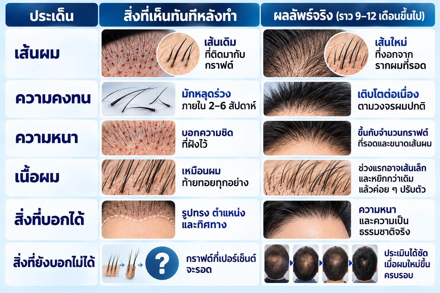 สิ่งที่เห็นหลังทำกับผลลัพธ์จริงต่างกันอย่างไร