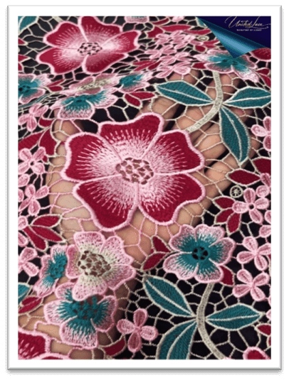 How United Lace Translates Color into Fabric Expression