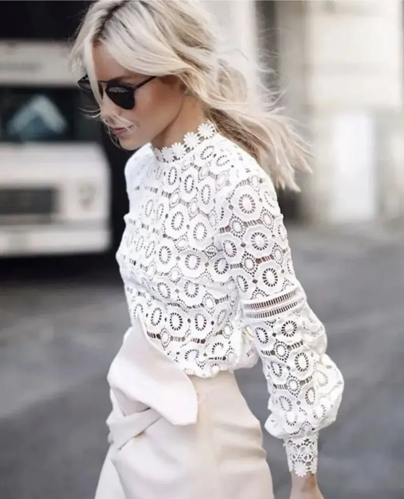 Remember, the key to creating a casual and chic look with lace fabric is to maintain an effortless vibe. Don't be afraid to experiment with different combinations until you find a style that reflects your personal taste and comfort level