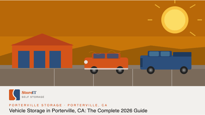 Vehicle Storage in Porterville, CA: The Complete 2026 Guide