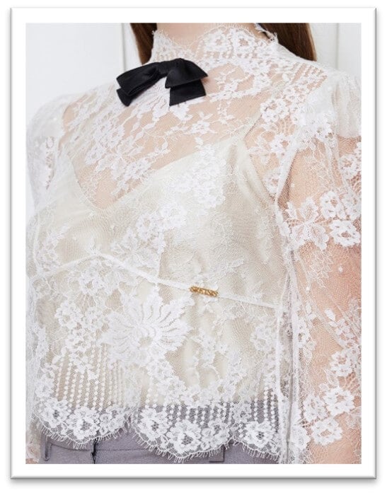 Fancy lace fabric, ร้านขายผ้าลูกไม้ สําเพ็ง