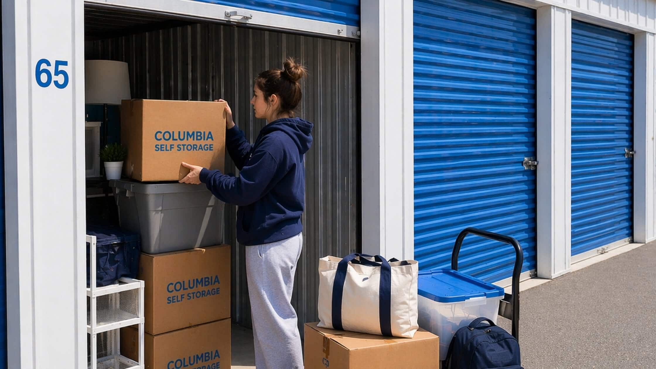 Summer Storage for College Students | Columbia Self Storage