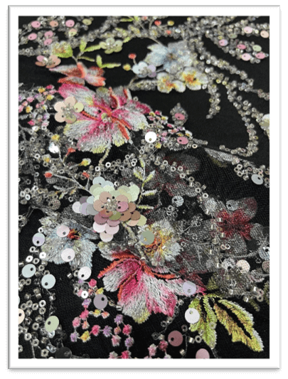 How United Lace Translates Color into Fabric Expression