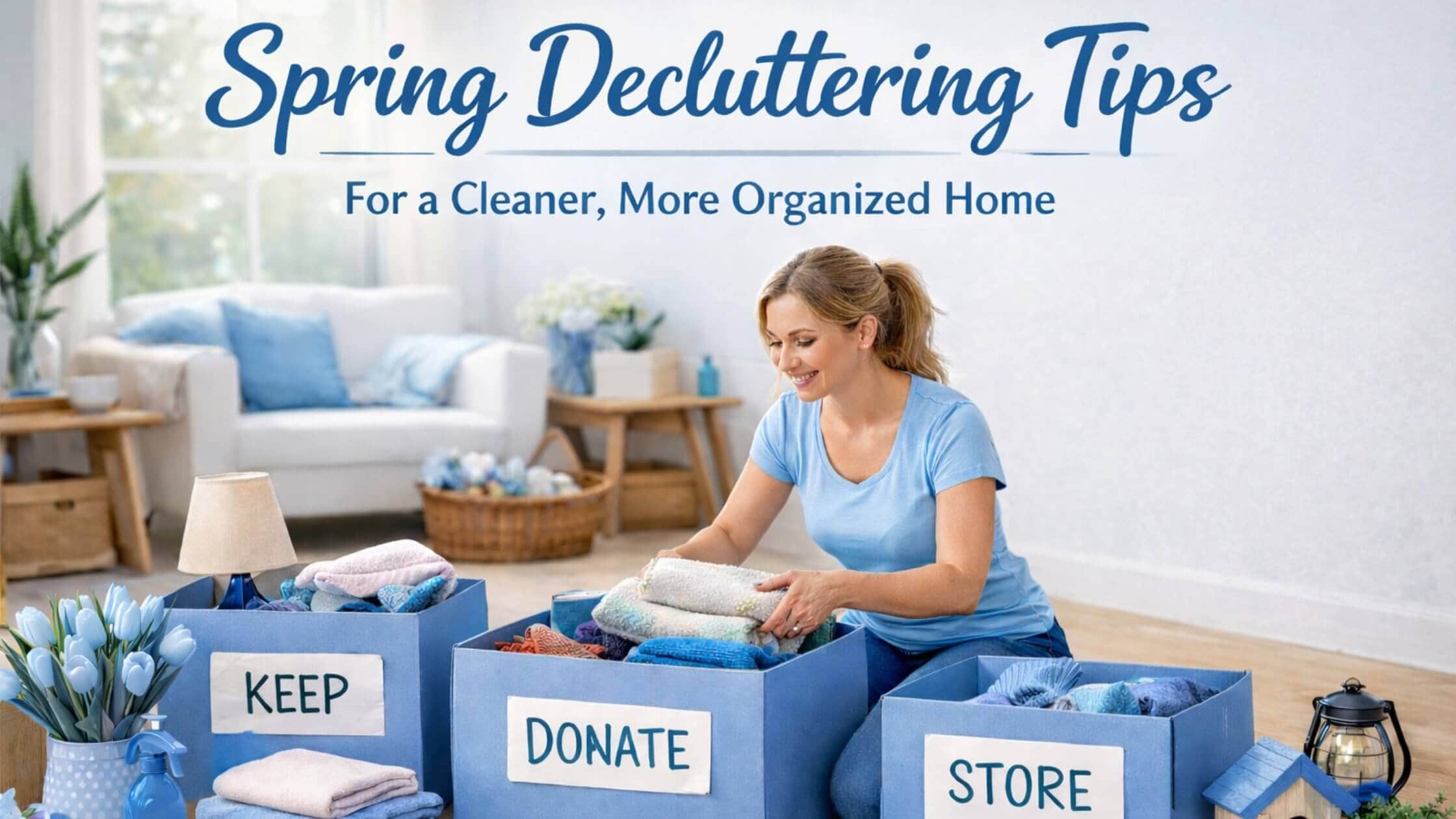 Spring Decluttering Tips for a Cleaner, More Organized Home