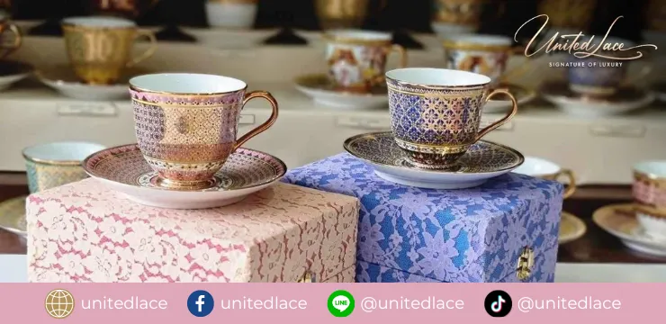 Innovative 'Floral Lace' Box Packaging Ideas