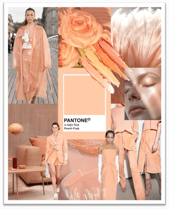 เทรนด์สีปี 2026: 7 เฉดสีแห่งอนาคต - สีชมพูพีชเฉด Peach Powder