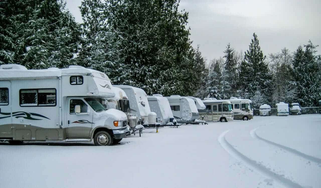 winter rv and boat storage