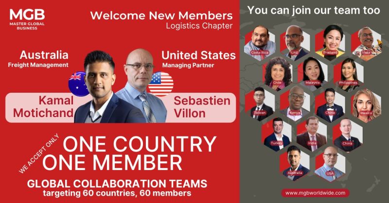 Welcome Kamal Motichand & Sebastien Villon to MGB Logistics
