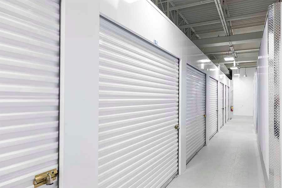 Hallway of Indoor Self Storage in North Carolina