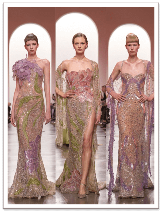 แบรนด์ดังระดับโลกใช้ผ้าลูกไม้อย่างไร? - Elie Saab