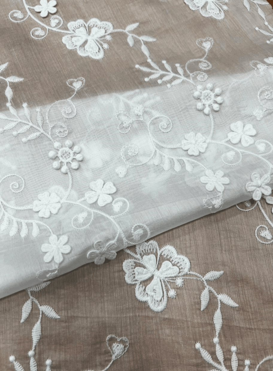 Cotton remains an excellent choice for traditional garments, casual wear, and designs where cost-effectiveness is a priority. It pairs well with lace characteristics