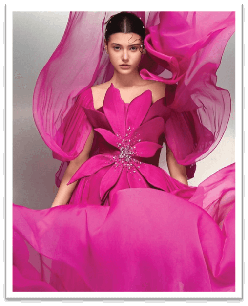 เทรนด์สีปี 2026: 7 เฉดสีแห่งอนาคต - สีม่วงดอกฟูเชียเรด Fuchsia Red