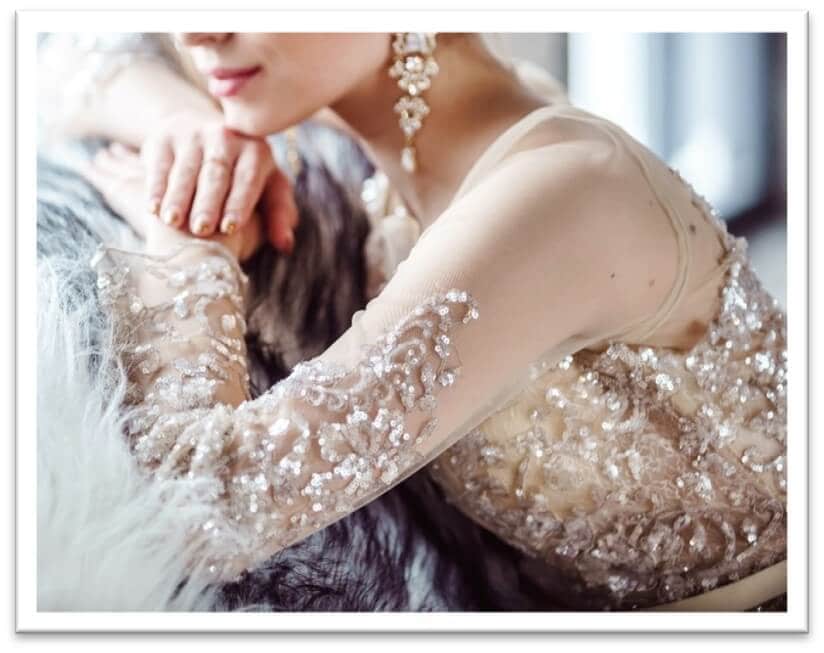 Embroidered Tulle