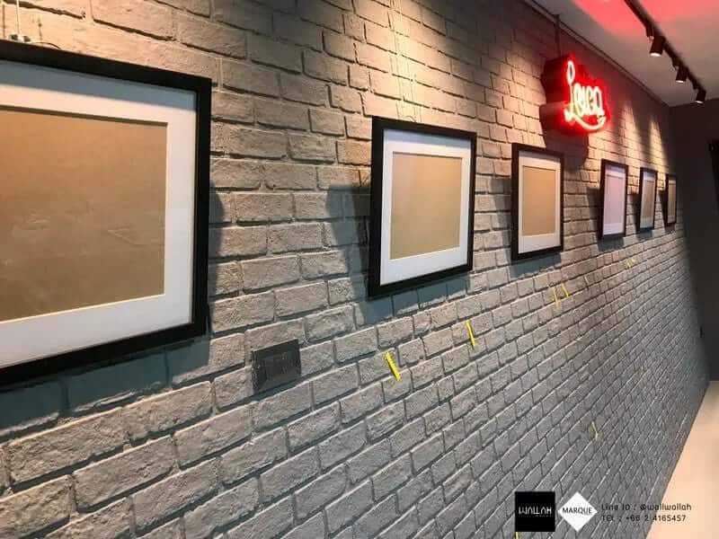 ผนังตกแต่งภายใน วอลเปเปอร์ติดผนัง 3D