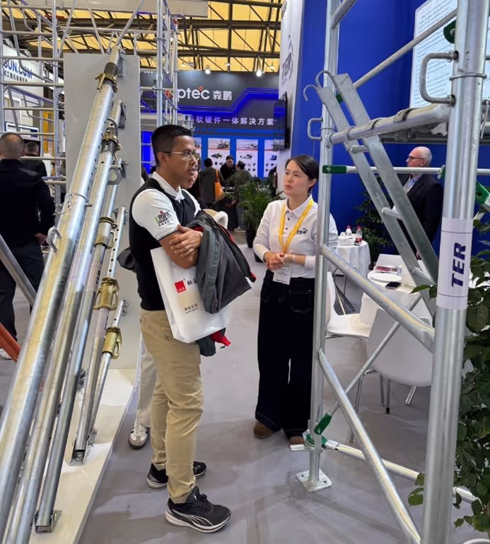 สรุปการเยี่ยมชมนั่งร้านแบบหล่อในงาน bauma CHINA 2024