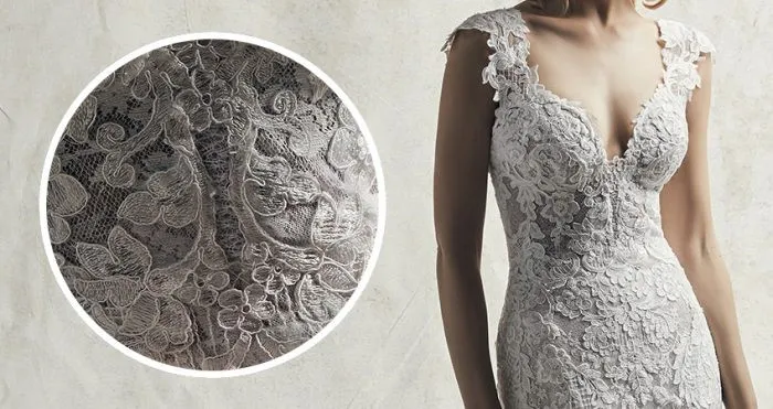 Alençon Lace: Floral Detailing