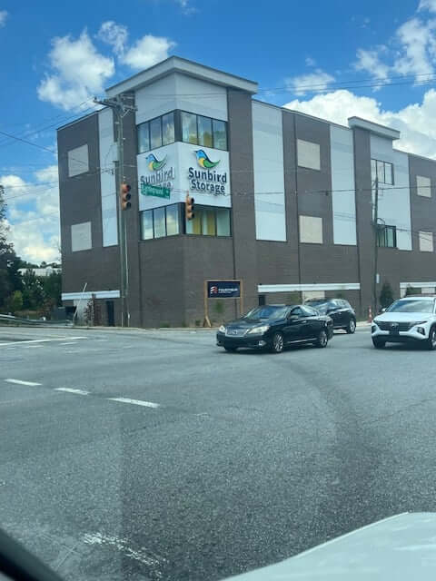 Street view of storage unit in Greensboro
