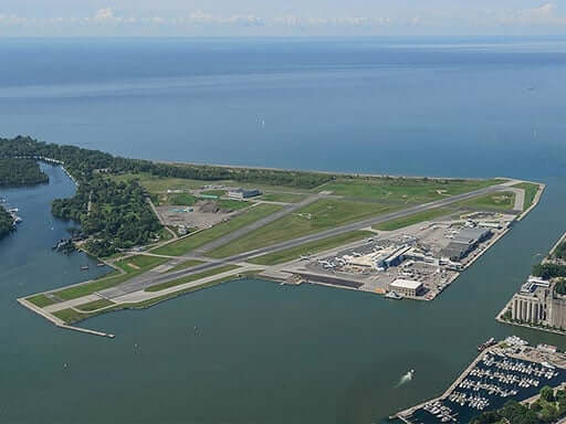 Billy Bishop Airport in Toronto
